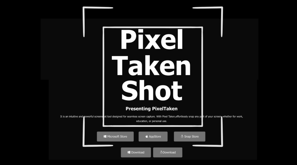 Pixeltaken tool for taking Windows screenshot one monitor