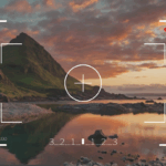 screen recording video with landscape